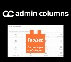Admin Columns Pro Toolset Types
