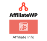 AffiliateWP Affiliate Info