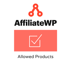 AffiliateWP Allowed Products