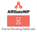 AffiliateWP Force Pending Referrals