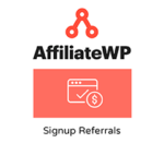 AffiliateWP Signup Referrals