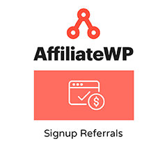 AffiliateWP Signup Referrals