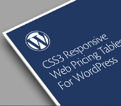 CSS3 Responsive WordPress Compare Pricing Tables