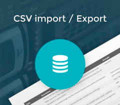CSV Import / Export