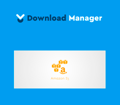 WP Download Manager Amazon S3 Storage