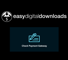 Easy Digital Downloads Check Payment Gateway