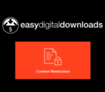 Easy Digital Downloads Content Restriction