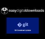 Easy Digital Downloads Git Download Updater