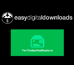 Easy Digital Downloads Per Product Notifications
