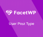 FacetWP User Post Type