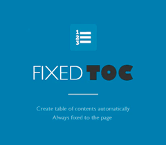 Fixed TOC