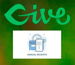 Give Annual Receipts