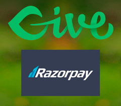 Give Razorpay Gateway