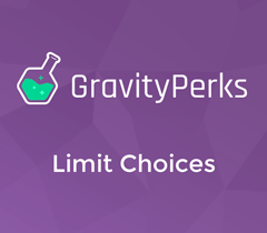 Gravity Perks Limit Choices