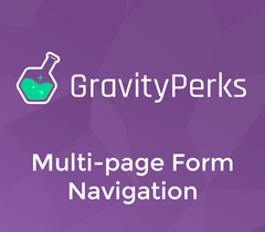Gravity Perks Multi-page Form Navigation
