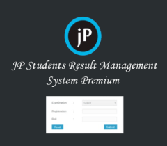 JP Students Result Management System Premium