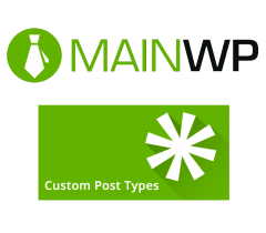 MainWP Custom Post Types