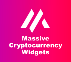Massive Cryptocurrency Widgets