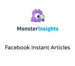 MonsterInsights Facebook Instant Articles