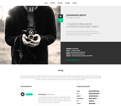 NEW Retina Ready WordPress Vcard