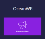 OceanWP Footer Callout