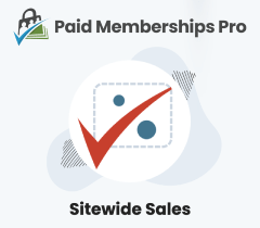 Paid Memberships Pro Sitewide Sales