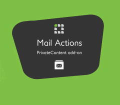 PrivateContent Mail Actions