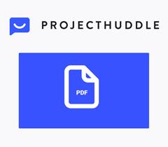 ProjectHuddle PDF Mockups Addon