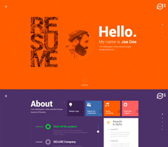 Resume (TeslaThemes)