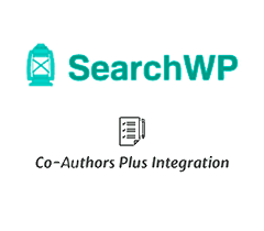 SearchWP Co-Authors Plus Integration