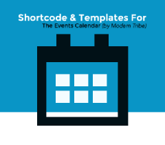The Events Calendar Shortcode and Templates Pro