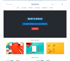 Stationary Storefront Theme for WooCommerce