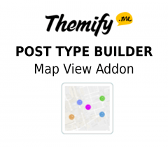 Themify Post Type Builder Map View Addon