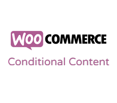WooCommerce Conditional Content