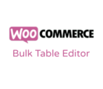 Bulk Table Editor for WooCommerce