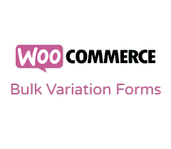 Bulk Variation Forms for WooCommerce
