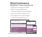 WooCommerce Product FAQ Manager