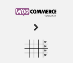 WooCommerce Variations to Table – Grid