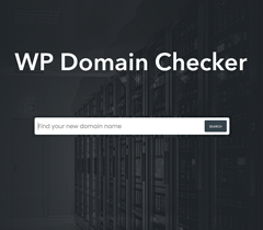 WP Domain Checker