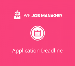 WP Job Manager Application Deadline