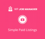 WP Job Manager Simple Paid Listings