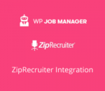 WP Job Manager ZipRecruiter