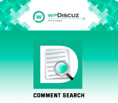 wpDiscuz Comment Search