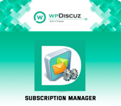 wpDiscuz Subscription Manager