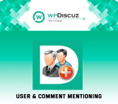 wpDiscuz User & Comment Mentioning
